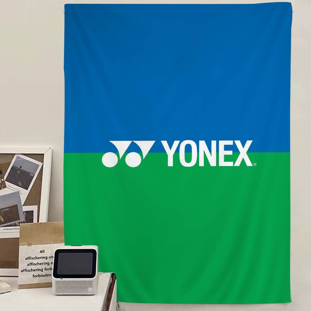 Badminton Yonex Original - Tapisserie murale bohème tendance Y-Yonex, style