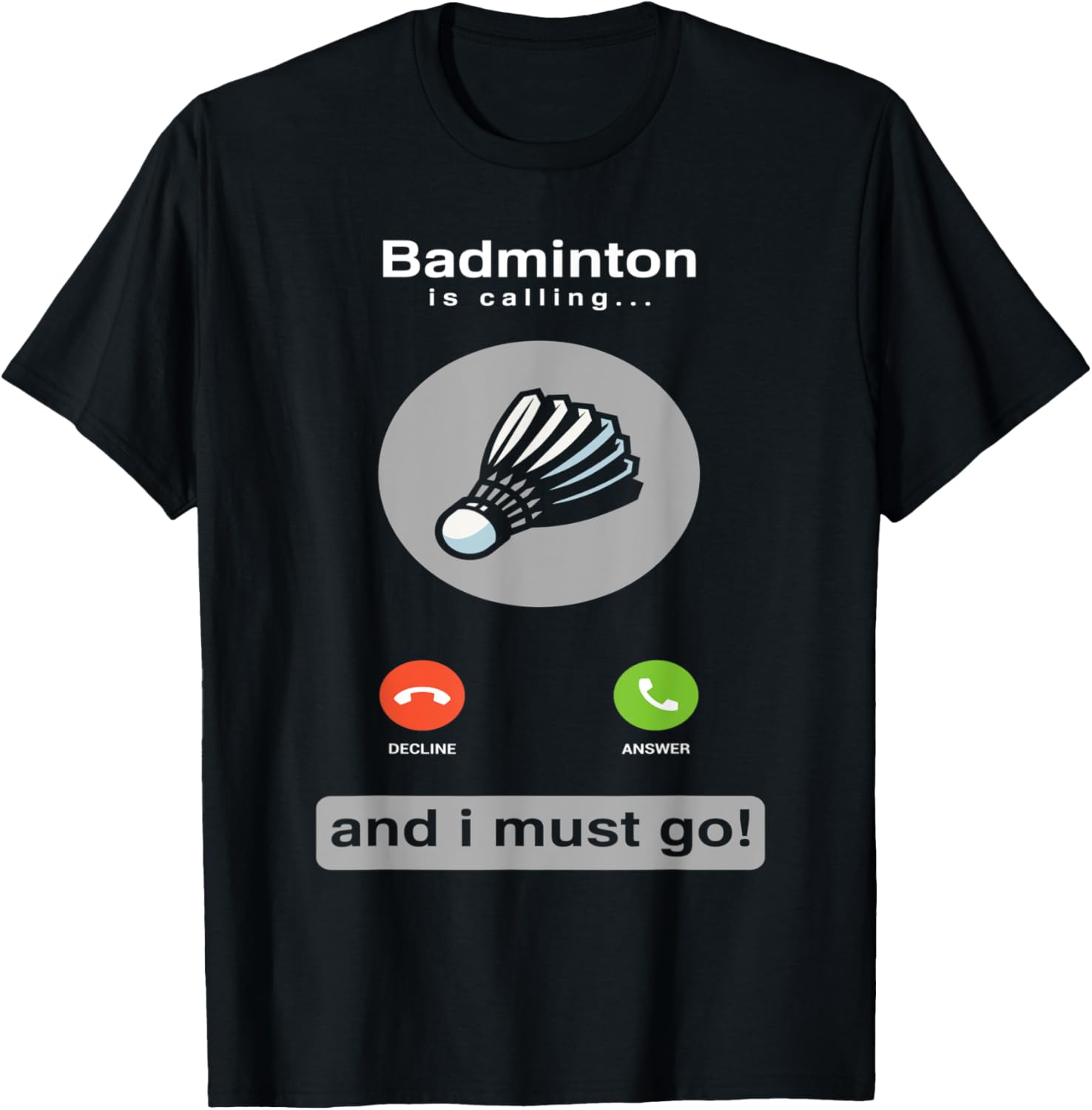 T-shirt de badminton amusant a - Badminton Quotes Funny avis et prix