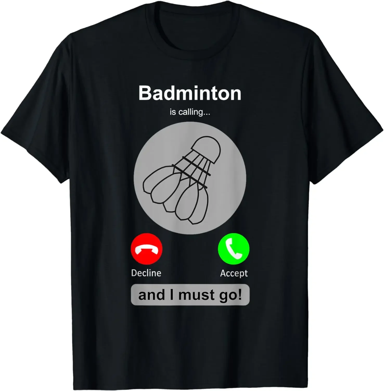 T-shirt de badminton amusant,  - Badminton Quotes Funny avis et prix